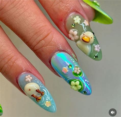 Pin by mariana on spring | Nail designs, Dope nails, Nail art