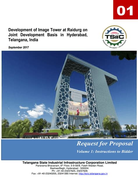 Fillable Online Development of Image Tower at Raidurg on Joint ...