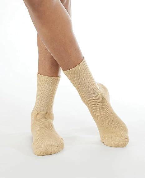 Men's Compact Cotton Terry Crew Length Socks