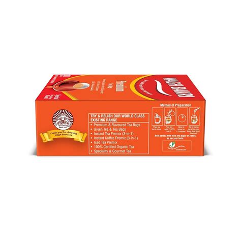 WaghBakri Wagh Bakri Premium Tea Bags, 100 Tea Bags of Special India | Ubuy
