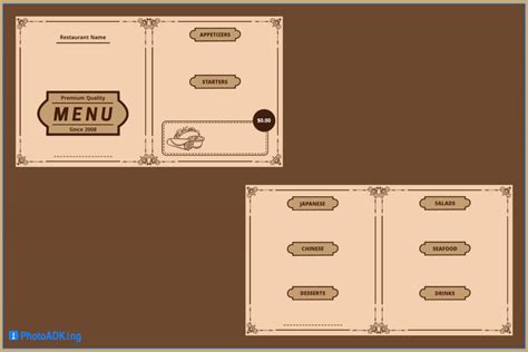 Empty Menu 的图像结果