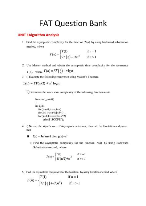Image result for Final Exam Question Paper Data Structures and Algorithms Java