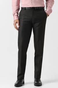 VAN HEUSEN Slim Fit Men Brown Trousers - Buy VAN HEUSEN Slim Fit Men ...