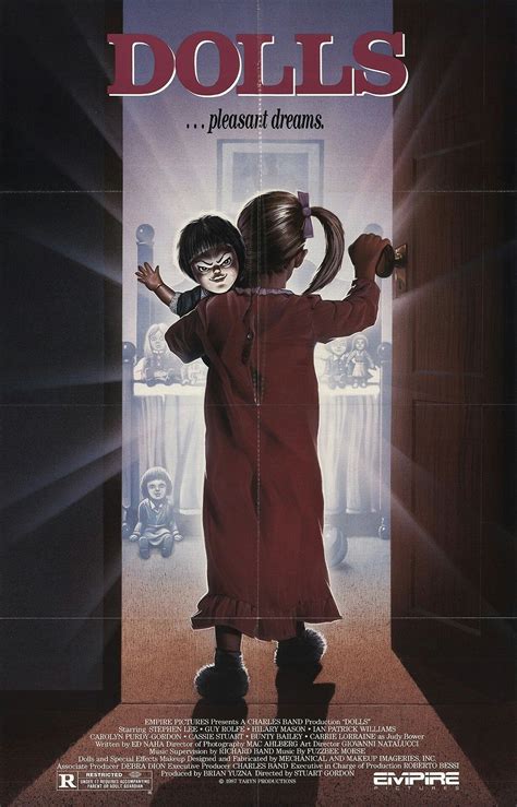 Dolls (1987) | Horror movie posters, Best movie posters, Movie posters
