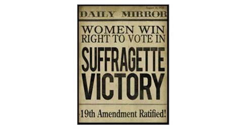 How America’s Women Suffragettes Won Their Vote
