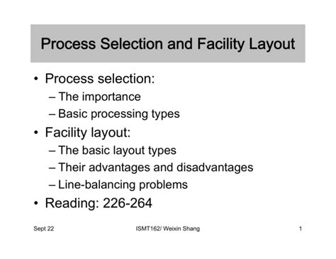 Process Selection and Facility Layout 的图像结果
