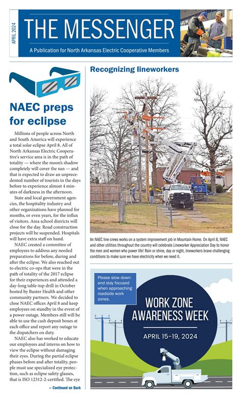 2024 April North Arkansas Electric Cooperative The Messenger by Inside ...