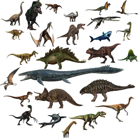 Jurassic World Rebirth Dinosaurs (My List) by TimBESD on DeviantArt