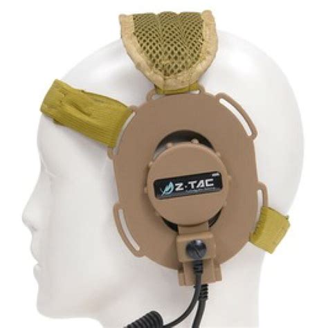 注目の Z-Tactical タクティカルヘッドセット 片耳 Bowman III モデル Z070 フォリアージュグリーン Z-TAC 喉 ...