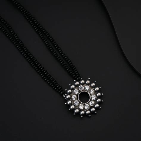 Karwar Chakra Crystals Stone Mangalsutra