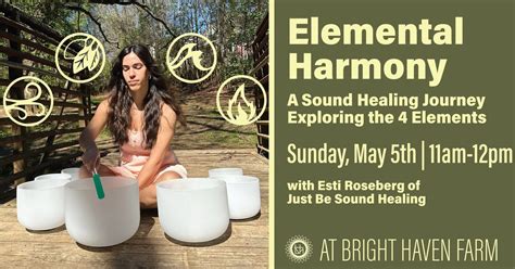 Elemental Harmony - A Sound Healing Journey Exploring the 4 Elements ...