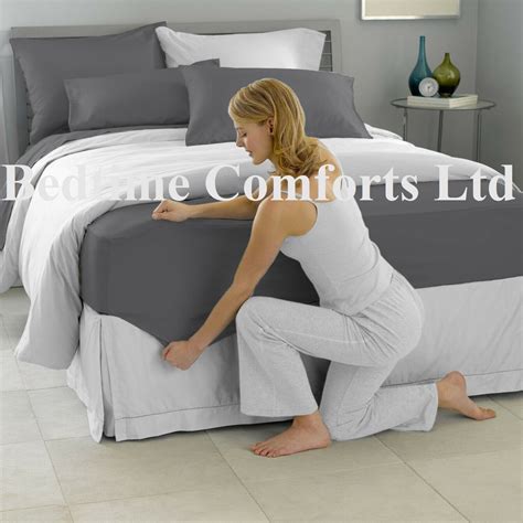 Fitted Bed Sheets (Various sizes and Colours)