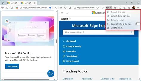 Image result for How to Use Edge Split Screen Step by Step Guide