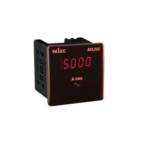 Selec MA202 Ampere Meter: Accurate Current Monitoring for Precise ...