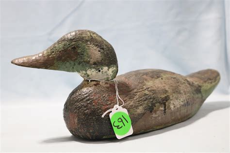 Lot - Antique Duck Decoy