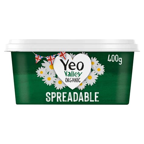 Yeo Valley Organic Spreadable Blend Of Butter And Rapeseed Oil ...