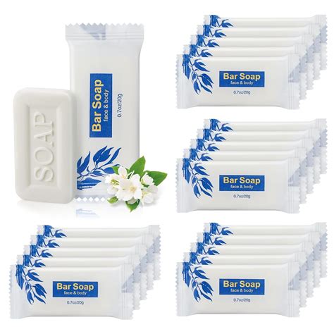 Amazon.com : Mini Soap Bars Bulk Individually Wrapped Bulk Bar Soap 0 ...