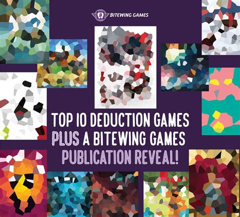 Top 10 Logic Deduction Games + A Bitewing Games Publication Reveal ...