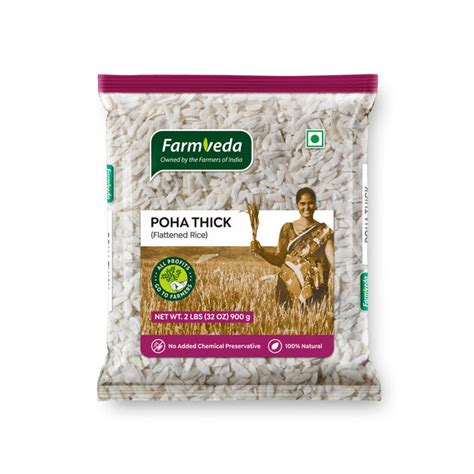 Thick Poha (Flattened Rice) – farmveda