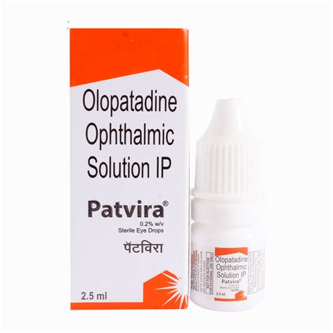 Patvira 0.2%W/V Eye Drops 2.5ml Price, Uses, Side Effects, Composition ...