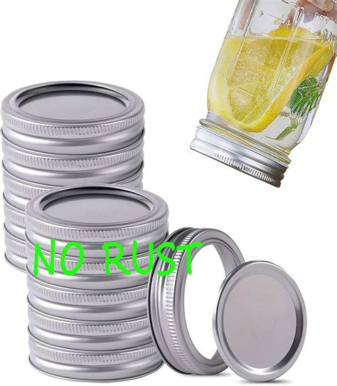 Canning Lids and Rings Regular Mouth Suitable for Ball or Kerr Jars ...
