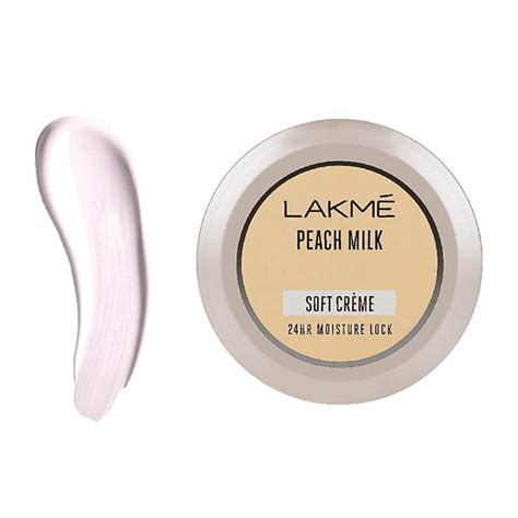 Lakme Peach Milk Soft Crème Moisturizer,Light Weight face cream with ...