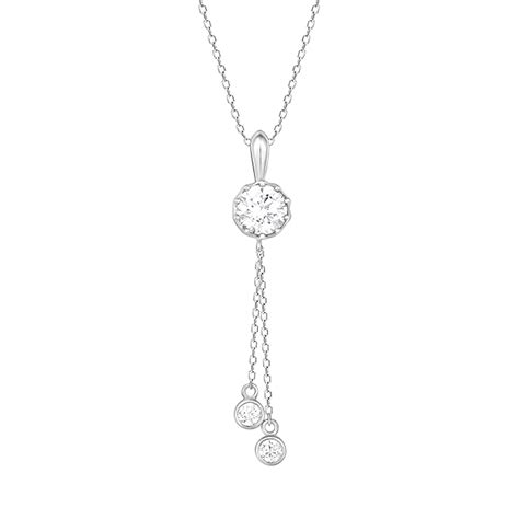 GIVA 925 Silver Elegance On The Rise Necklace| Gifts for Girlfriend ...