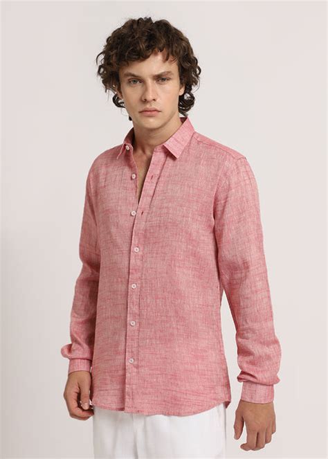 Buy 100% Pure Linen Shirts For Men| Banana Club