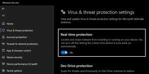 Real-Time Protection Win 11 的图像结果