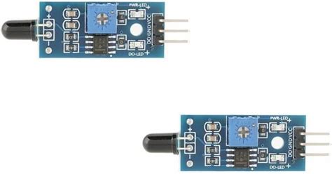 Electrobot IR Flame Sensor Module Detector for Wide Voltage LM393 ...