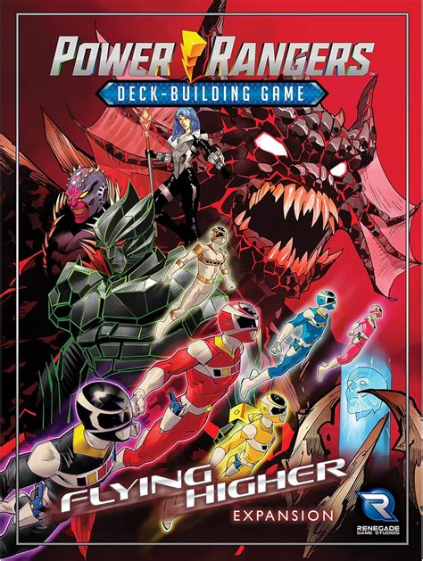 Renegade Game Studios Power Rangers Deck-Building Game: Flying Higher ...