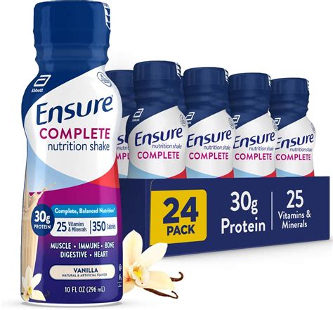 Ensure COMPLETE Nutrition Shake, 30g of High-Quality Protein, Meal ...
