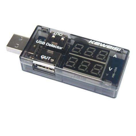 xcluma USB CHARGER DOCTOR CURRENT VOLTAGE DETECTOR VOLTMETER AMMETER ...