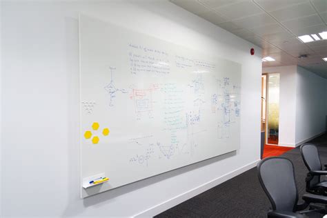 ThinkingWall Large Frameless Whiteboard - Logovisual Ltd