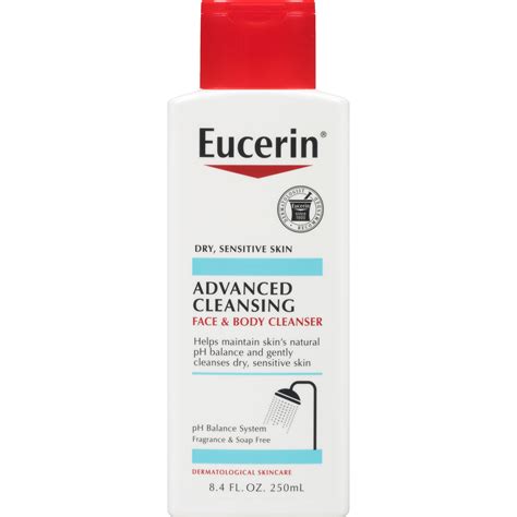 EWG Skin Deep® | Eucerin Advanced Cleansing Body & Face Cleanser Rating