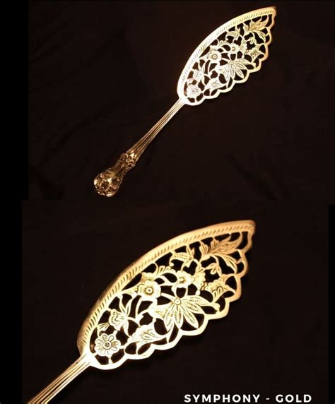 Brass Cake Server | Pie Servers | Ornate Cake Servers | Pizza Lasagna ...