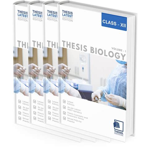 Class 12 - Thesis NEET Biology Module (4 Books) - Latest Edition | THESIS