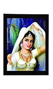 Zahra Bani Thani Print Wall Painting on Canvas for Home & Office Décor ...