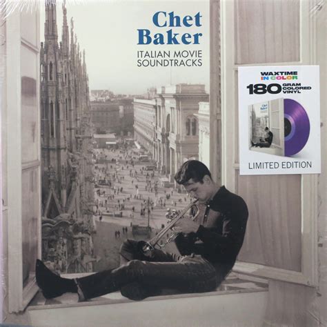 CHET BAKER 'Italian Movie Soundtracks' 180g PURPLE Vinyl LP – GOLDMINE ...