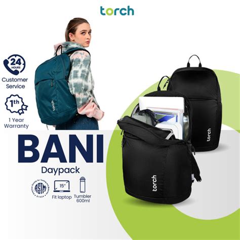 Promo Torch Bani Backpack Laptop 15" Casual Klasik Simpel Minimalis ...