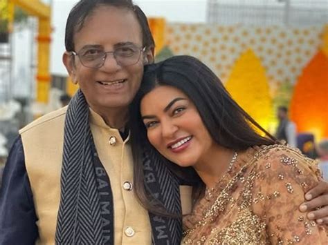 'Blessed to call you my father': Sushmita Sen celebrates father's 80th ...
