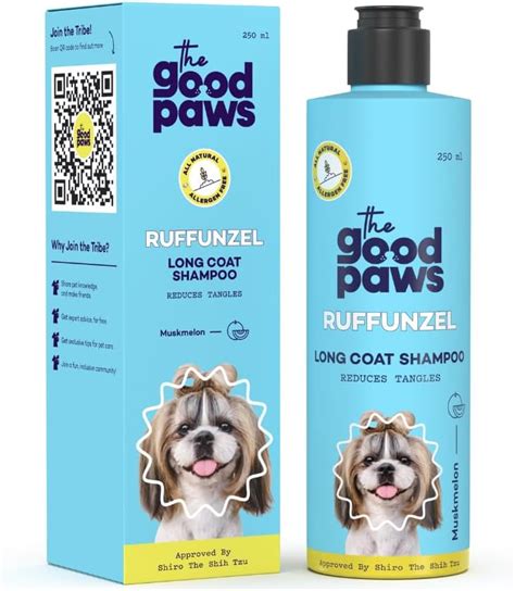 The Good Paws Ruffunzel Long Coat Shampoo and Conditioner, Dog Shampoo ...