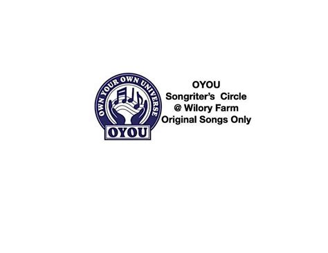 OYOU Song Circle — Original Songs Only, Martindale, 13 April 2025 ...