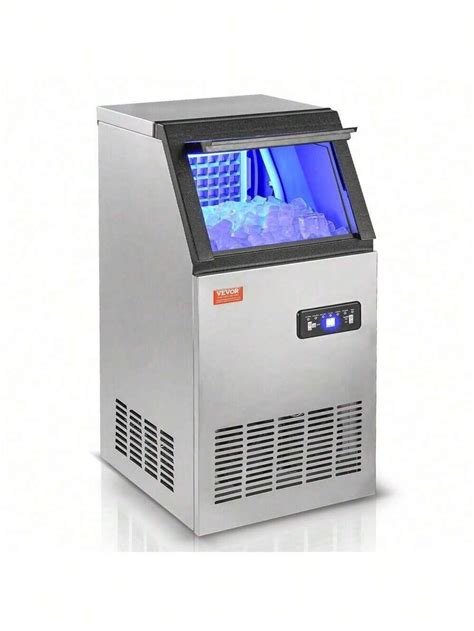 VEVOR Commercial Ice Maker Undercounter Ice Cube Machine Freestanding ...