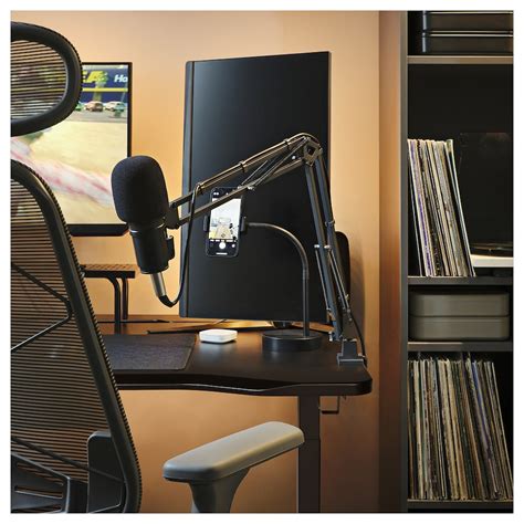 UTMANING gaming desk, black, 120x80 cm (471/4x311/2") - IKEA