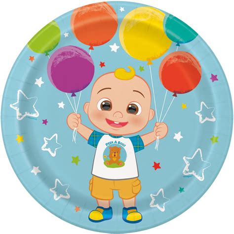 Cocomelon Birthday Paper Dinner Plates, 9in, 8ct India | Ubuy
