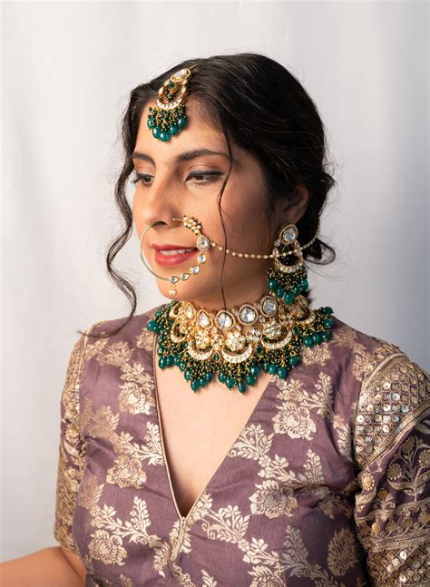 Priyasma kundan Bridal set – Phuljhadi