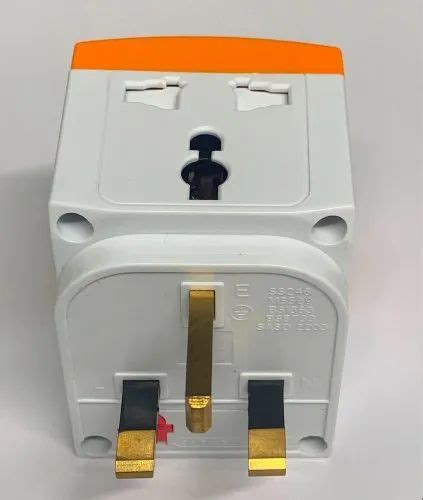 Multi Plug - K-34A Kundip 3 Pin 3 Way Universal Multi Plug With Fuse UK ...