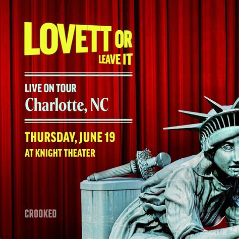 Join Down Home NC and Crooked Media on June 19, 2024 at the Knight ...