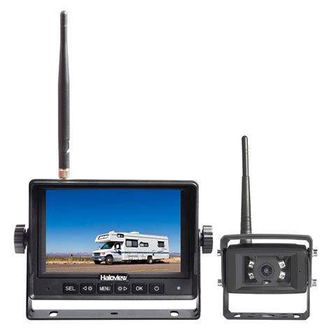 Buy Haloview MC5101 Wireless Backup Camera System 5 Inch LCD Monitor ...